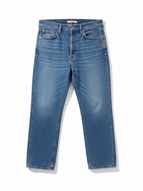 Levi’s Premium Denim Ribcage Skinny Button Fly Cropped Jeans